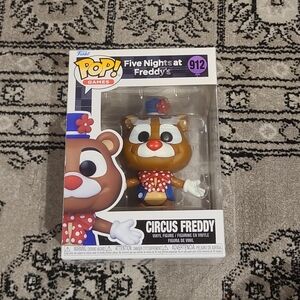#912 Circus Freddy Funko Pop! Games Fives Nights At Freddy's Vinyl Figure